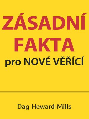 cover image of Zásadní fakta pro nové věřící